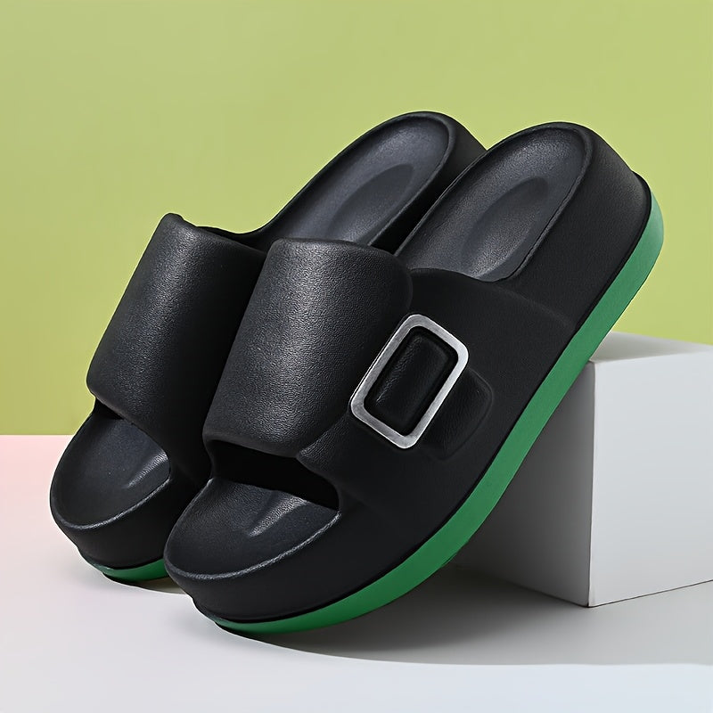 Women Cloud EVA Slippers Summer Casual Open-Toed Indoor Outdoor