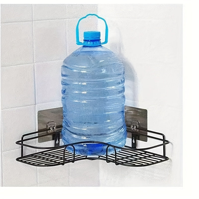 Stainless Steel Wall-Mounted Shower Caddy Rust-Proof Bathroom Organizer