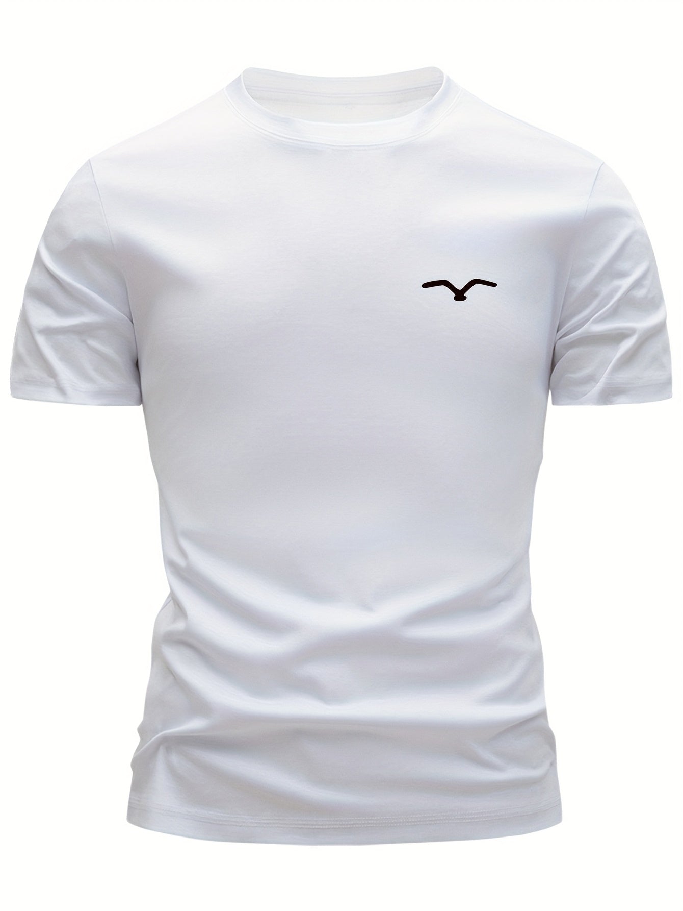 Set of 3 Men's Breathable Cotton T-Shirts for Summer Casual Wear