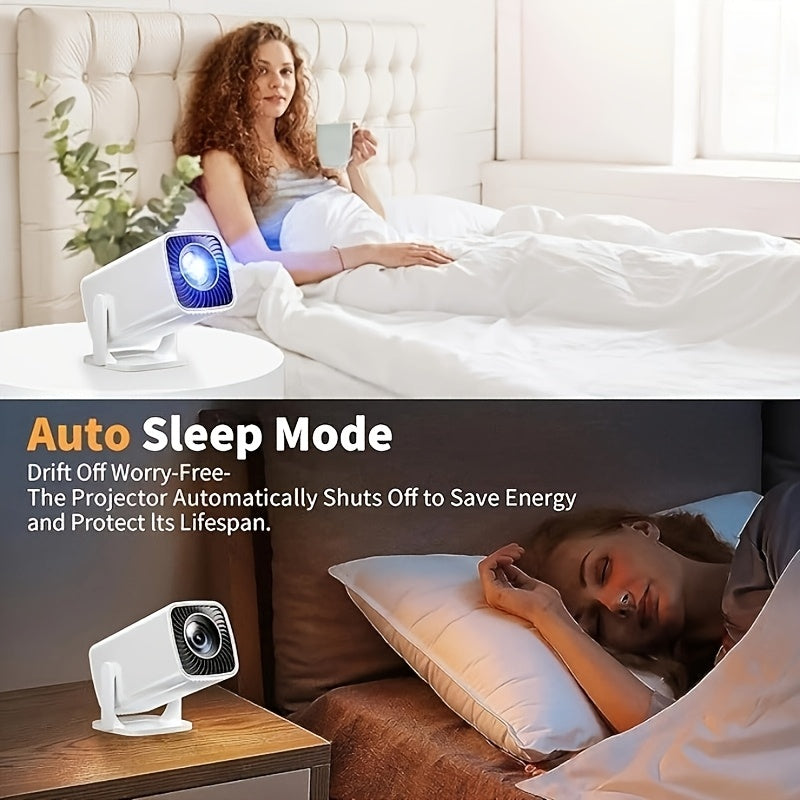 Home Bedroom Mini Projector Compatible With USB AV Smartphone Screen Sharing