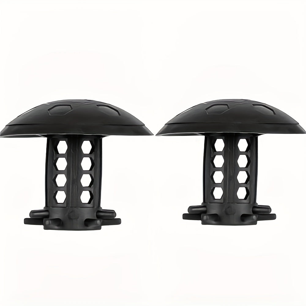 Filtro para cabello en desagüe para bañera y lavabo, conjunto 2 en 1, reutilizable, fácil de limpiar