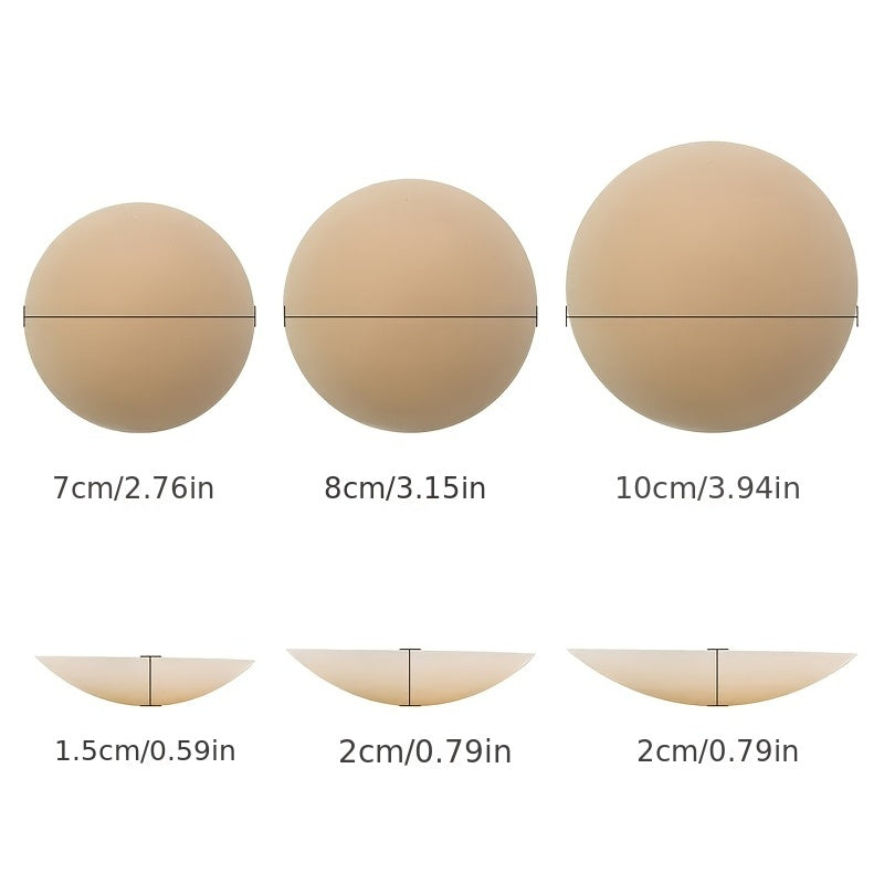 Silicone Nipple Covers for Women Wireless Bra Accessories Semi-Sheer
