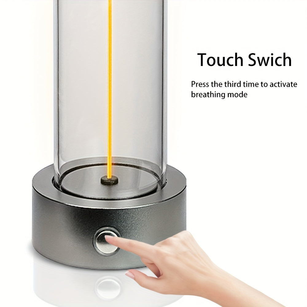 Rechargeable LED Table Lamp with USB Charging Port for Bedroom Study and Outdoor