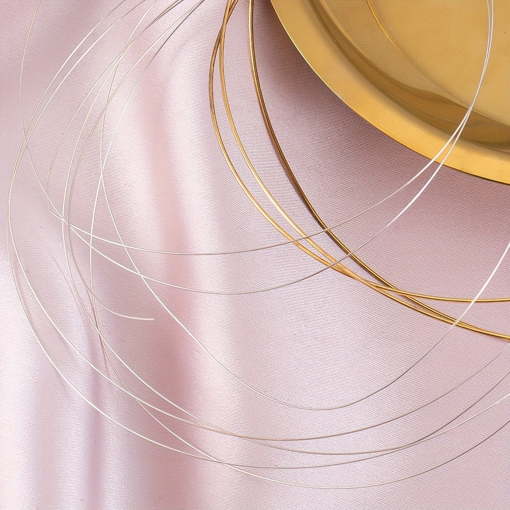 925 Silver Jewelry Wire 1m 0.3mm for DIY Bracelets and Necklaces