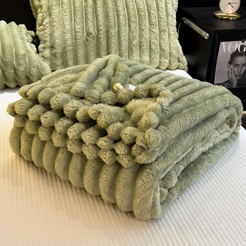 Uy yoki ofis uchun qulay flanel yostiqchasi, barcha mavsumlar uchun, dog'ga chidamli