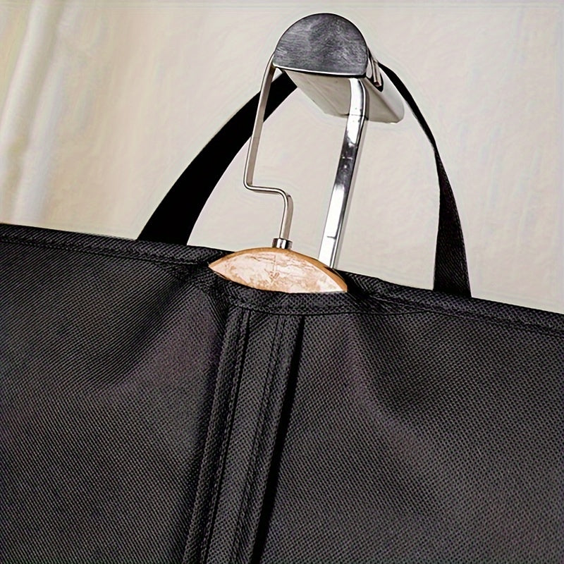 Black Garment Cover for Clothes Storage Travel Dustproof Moistureproof