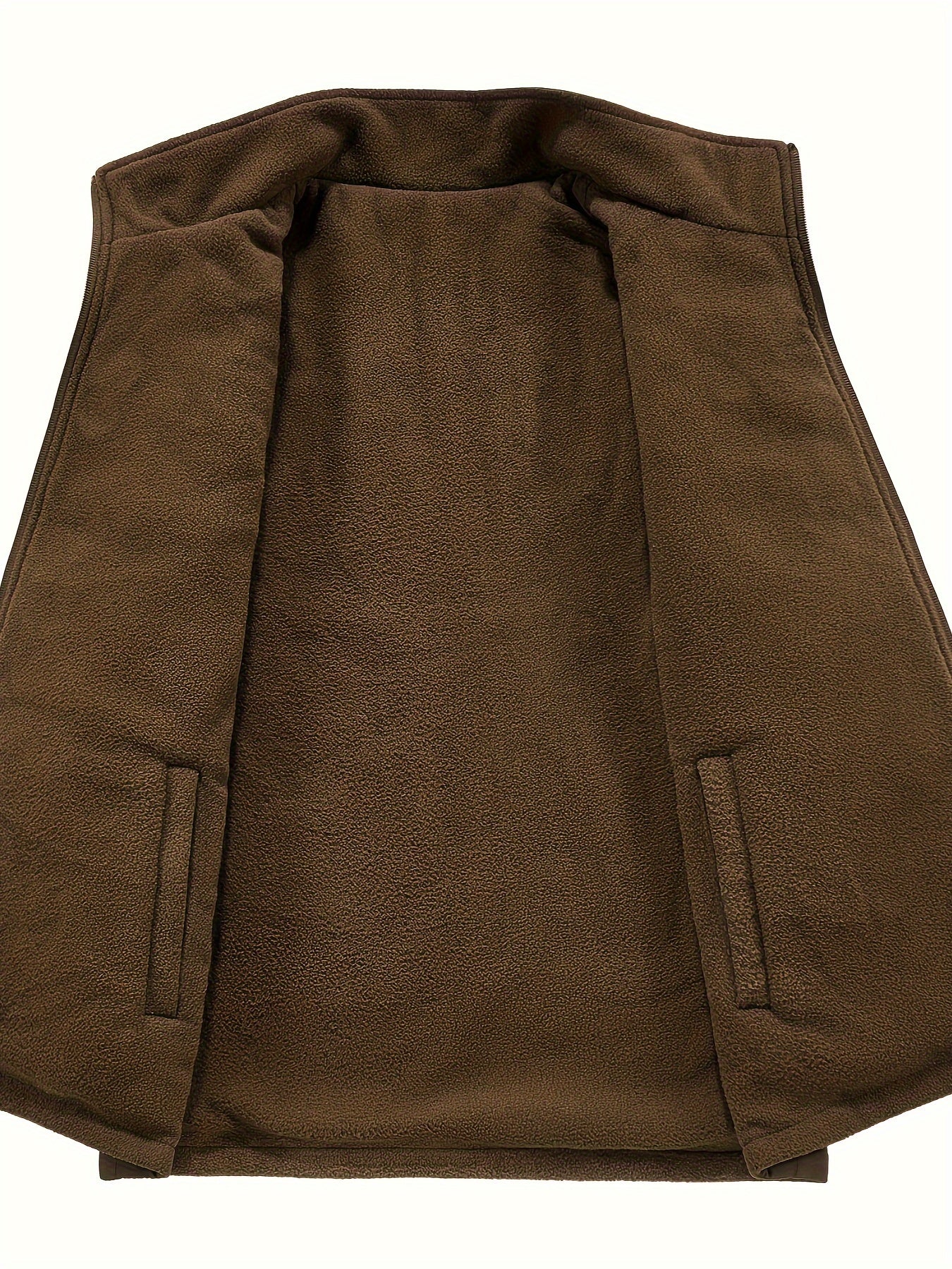 Men's Nylon Casual Zip Up Vest for Spring and Fall Outdoor Wear