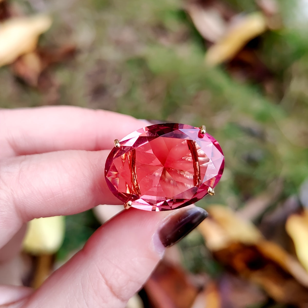 Turkcha rang o'zgartiradigan Sudanite uzuk oval sozlanadigan mis banti ayollar zargarlik buyumlari barcha mavsum moda aksessuari