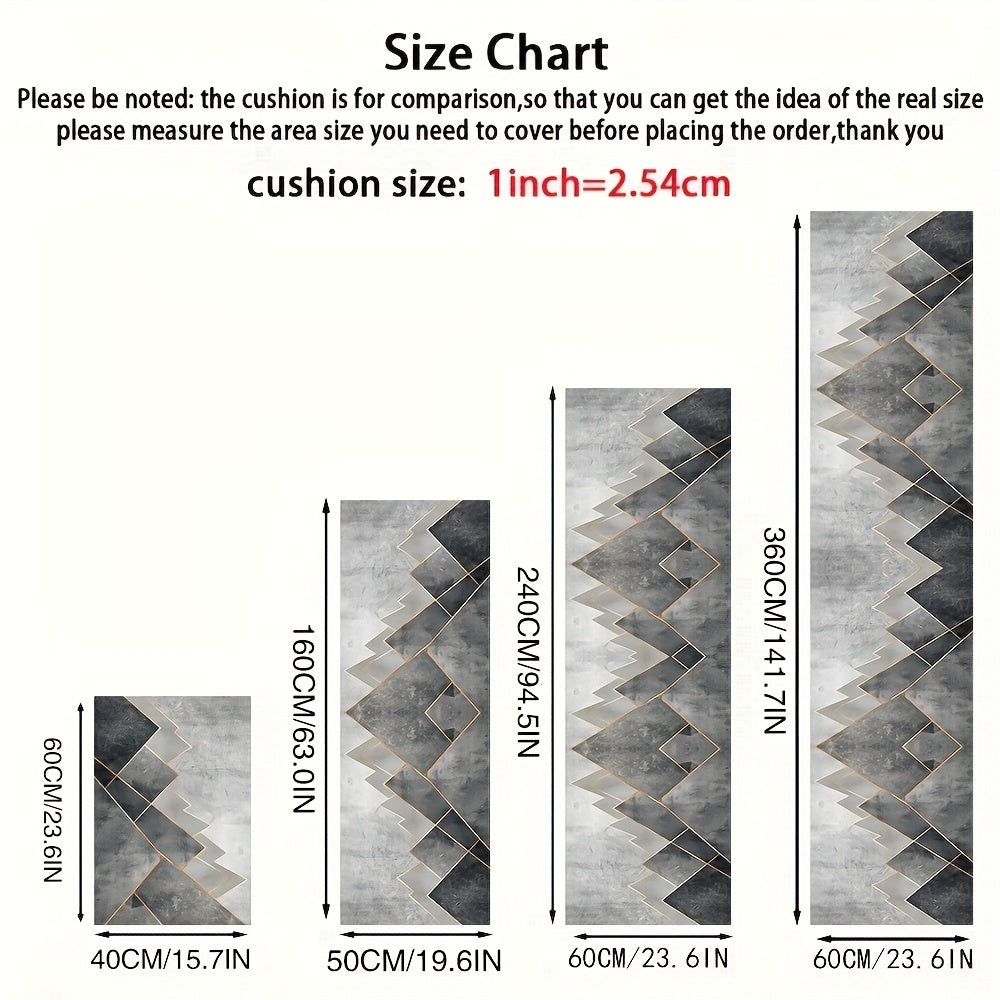 Антискользящий нордический геометрический ковер для игровых залов и коридоров 850 г/м² водонепроницаемый, нескользящий