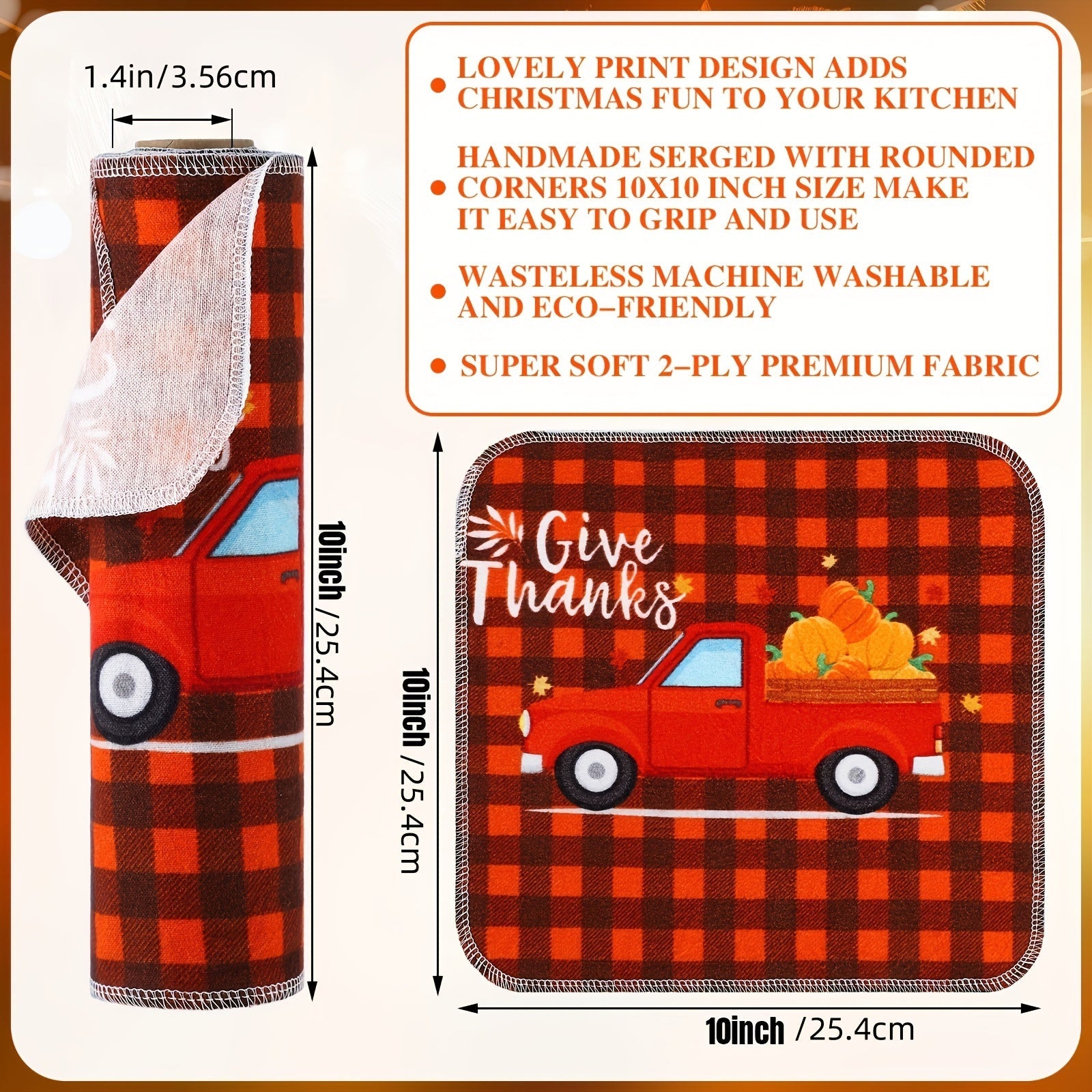 30 Reusable Washable Kitchen Cleaning Cloths Absorbent Eco-Friendly Towels