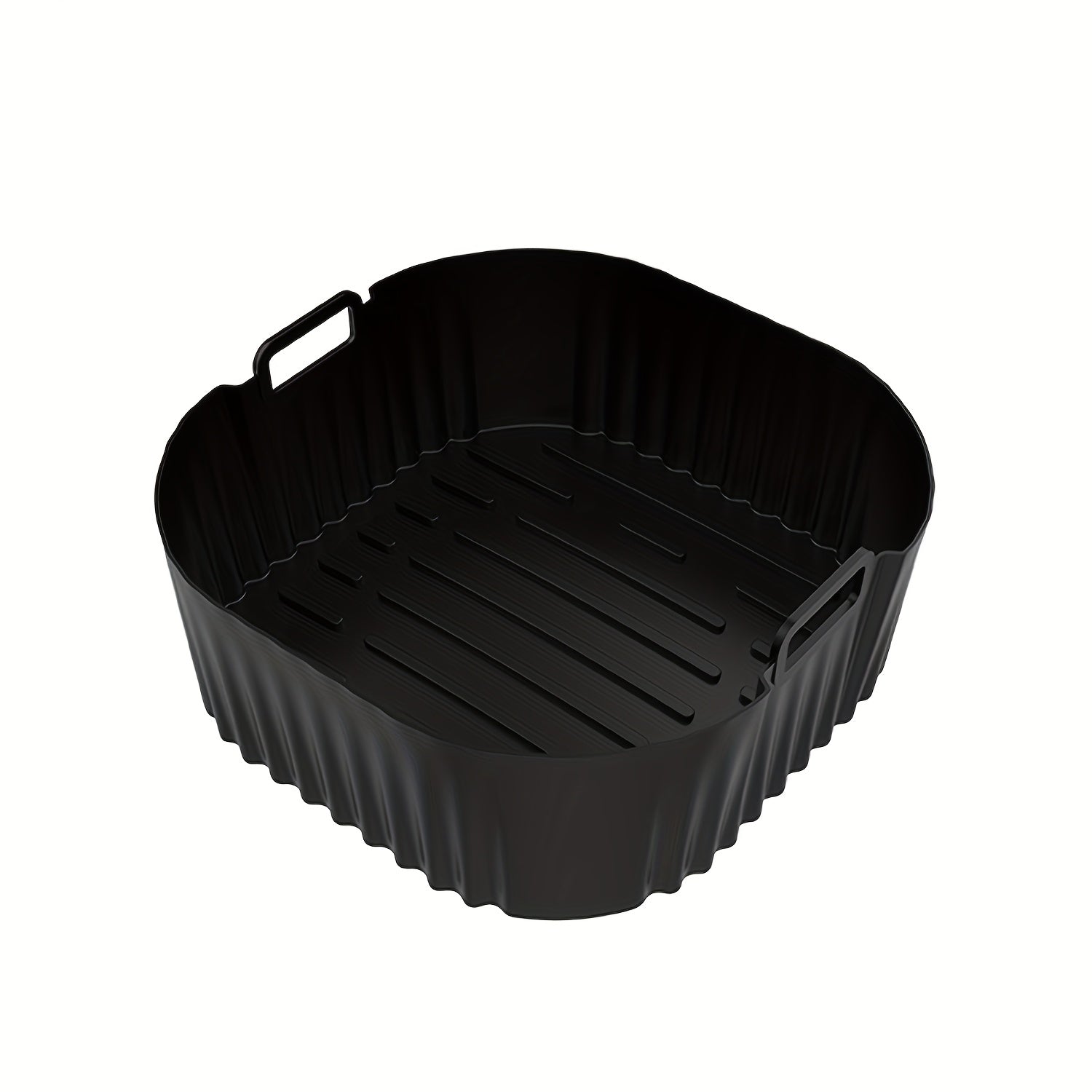 1/2 Черная силиконовая форма для выпечки для аэрогриля, совместима с моделью Philips NA229, антипригарная, легко очищается в аэрогрилях, духовках и микроволновых печах.