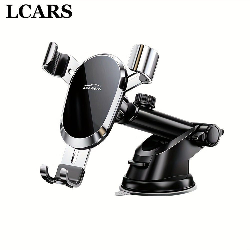 Universal Car Phone Mount Gravity Anti-Shake Suction Cup Holder Adjustable Dashboard Stand