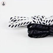 Unisex Polyester Reflective Flat Shoelaces, Night Visibility, Hand Washable