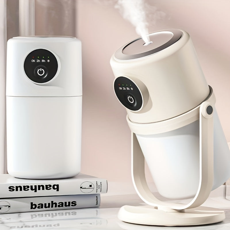 Quiet USB Humidifier for Bedroom and Office 280ml Adjustable Lamp