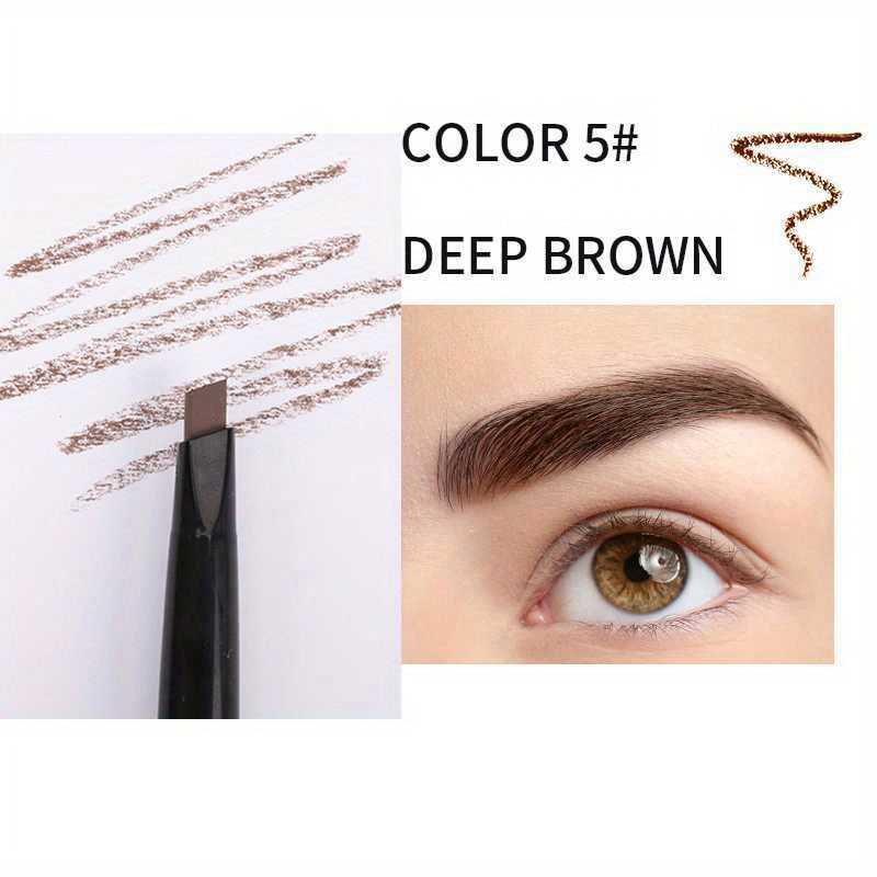 Women Eyebrow Tint Makeup Waterproof Long-Lasting Black Brown Eyebrow Pencil