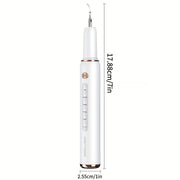 Kit de limpieza dental con luz LED, 5 modos, cabezales reemplazables, recargable