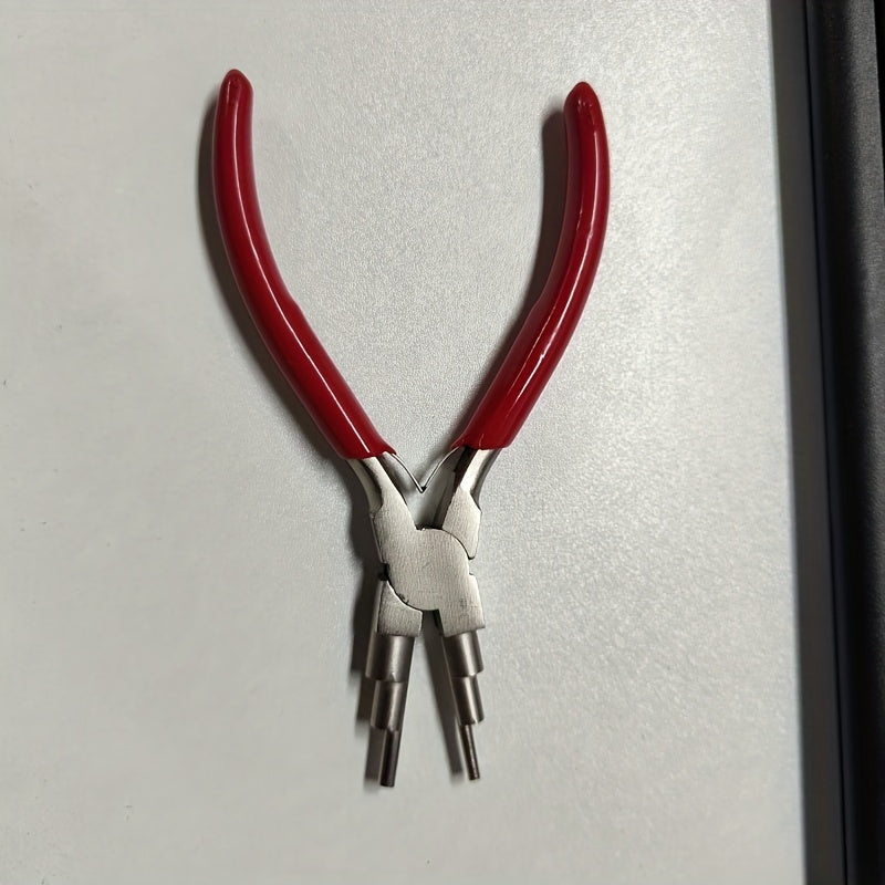 Jewelry Making Pliers Carbon Steel 6-in-1 Looping Wrapping Beading Tool