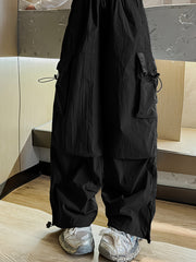 Девочки Быстросохнущие широкие штаны-карго с карманами для активного отдыха