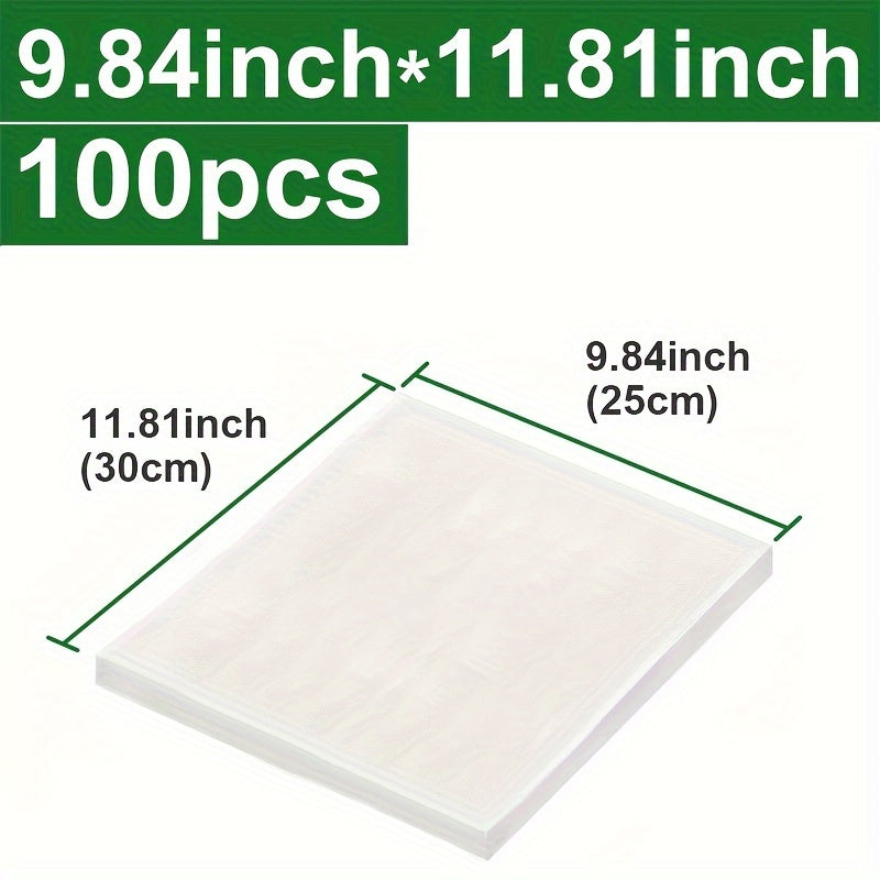 BPA-Free Vacuum Sealer Bags for Food Storage 3.93-15.74 Inches Pack of 100