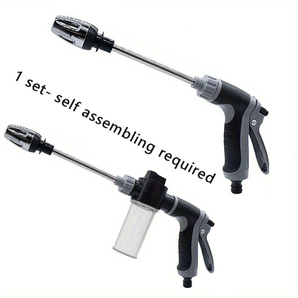 Portable Pressure Washer for Car Home Garden Watering with Long Pole Sprinkler