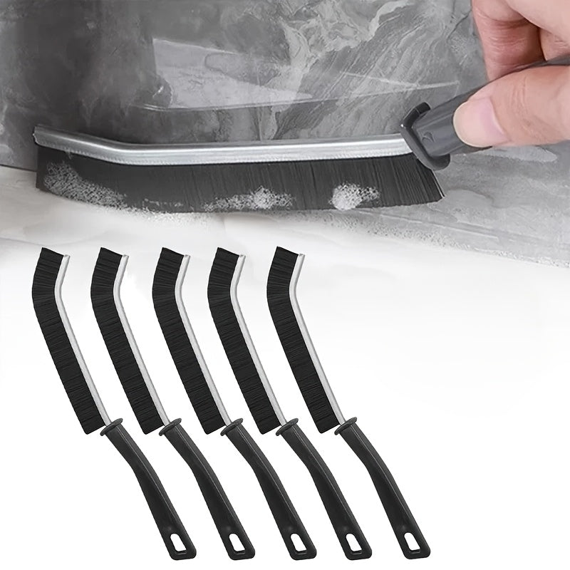 Многофункциональная микрофибровая щетка для очистки с пластиковой ручкой для ванной комнаты и кухни