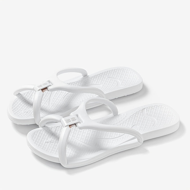 Women’s Foldable EVA Slippers Casual Open Toe Non-Slip Indoor Travel