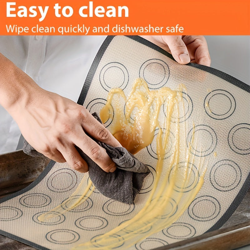 Silicone Baking Mat Non-Stick Reusable Heat Resistant for Cookies Macarons Bread