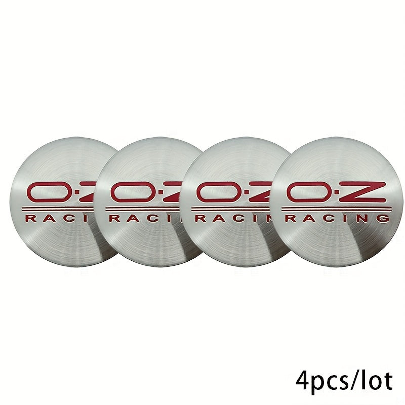 4Pcs Car Wheel Center Hub Caps 56mm 2.2in Alloy Fit Oz Racing Emblems