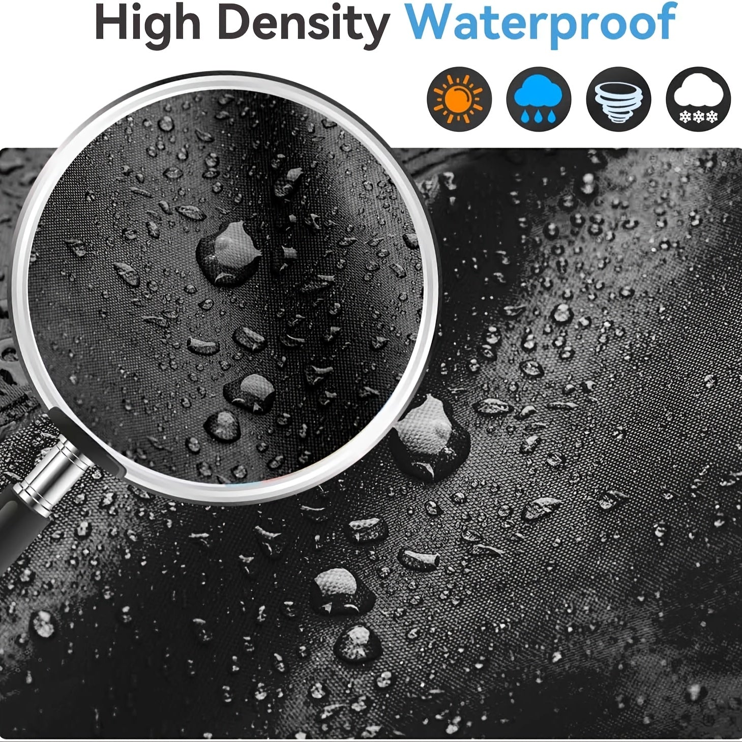 Muzqaymoq tayyorlash mashinasi qoplami, suv o'tkazmaydigan Oxford mato, yon cho'ntak bilan, NC301 NC299 uchun, qora va kulrang