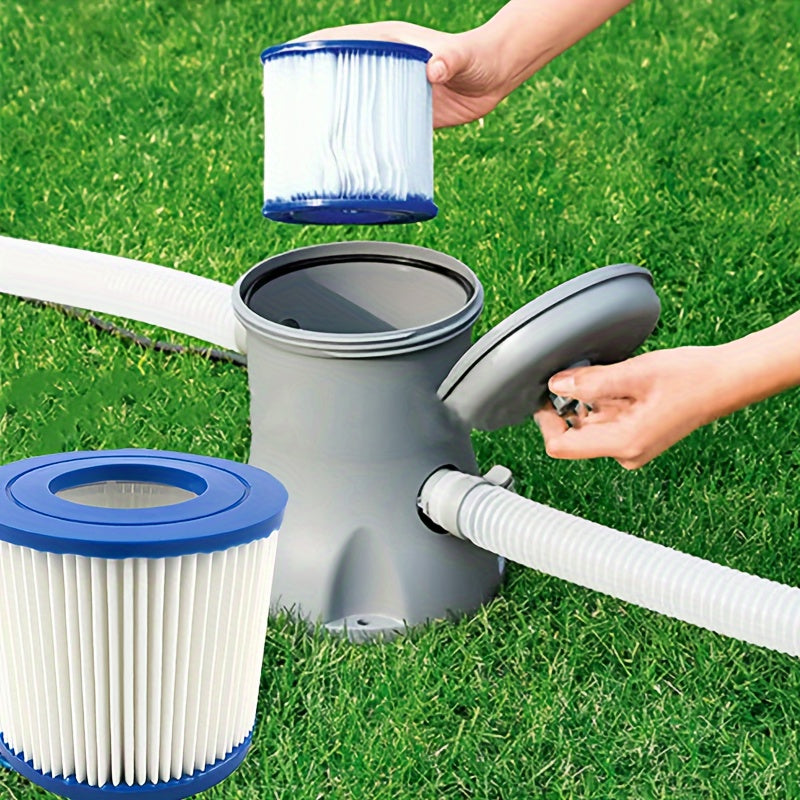 6-Pack Spa Filter Cartridges for Inflatable Hot Tubs, Type VI, High-Quality Plastic