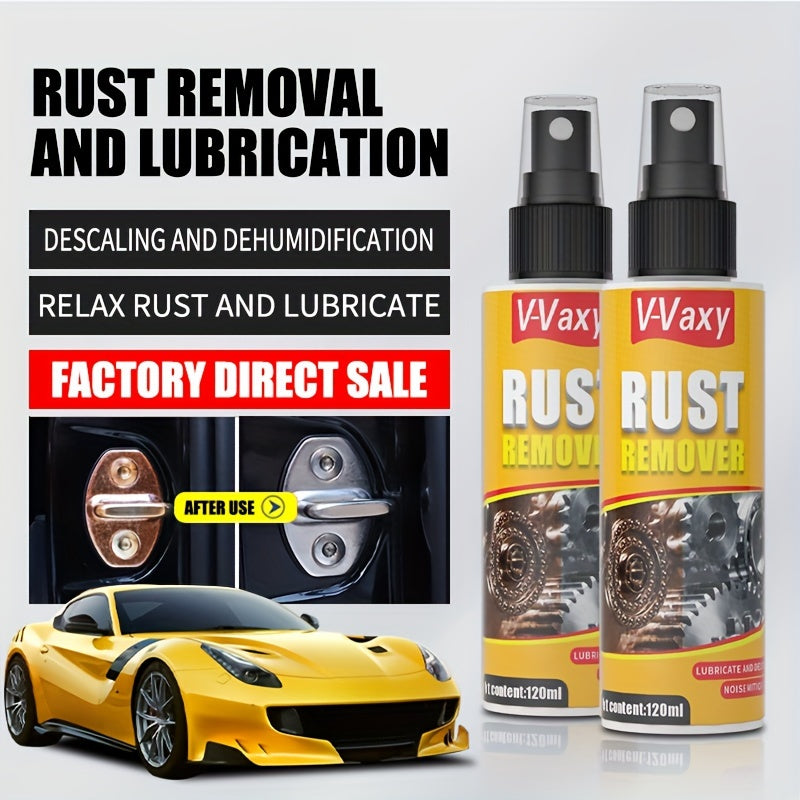 Car Rust Removal Spray Metal Surface Chrome Paint Vehicle Maintenance Tool