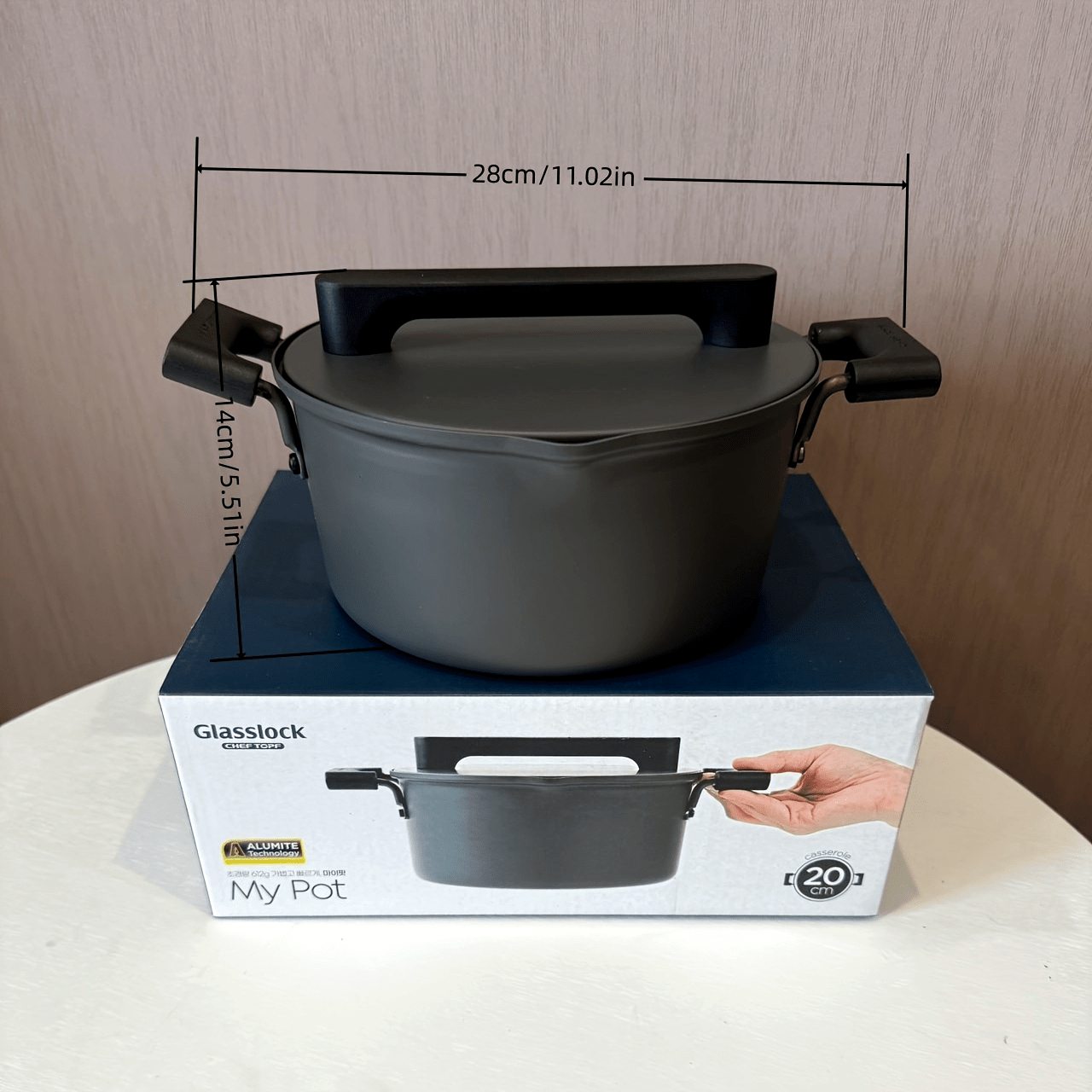 All-Purpose Soup Pot with Dual Handles Durable ABS Material Commercial Kitchen
