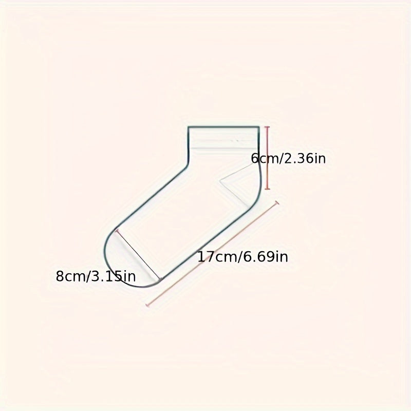 Ayollar uchun 10 juft qulay va nafas oladigan chiziqli qisqa sport paypoqlari.