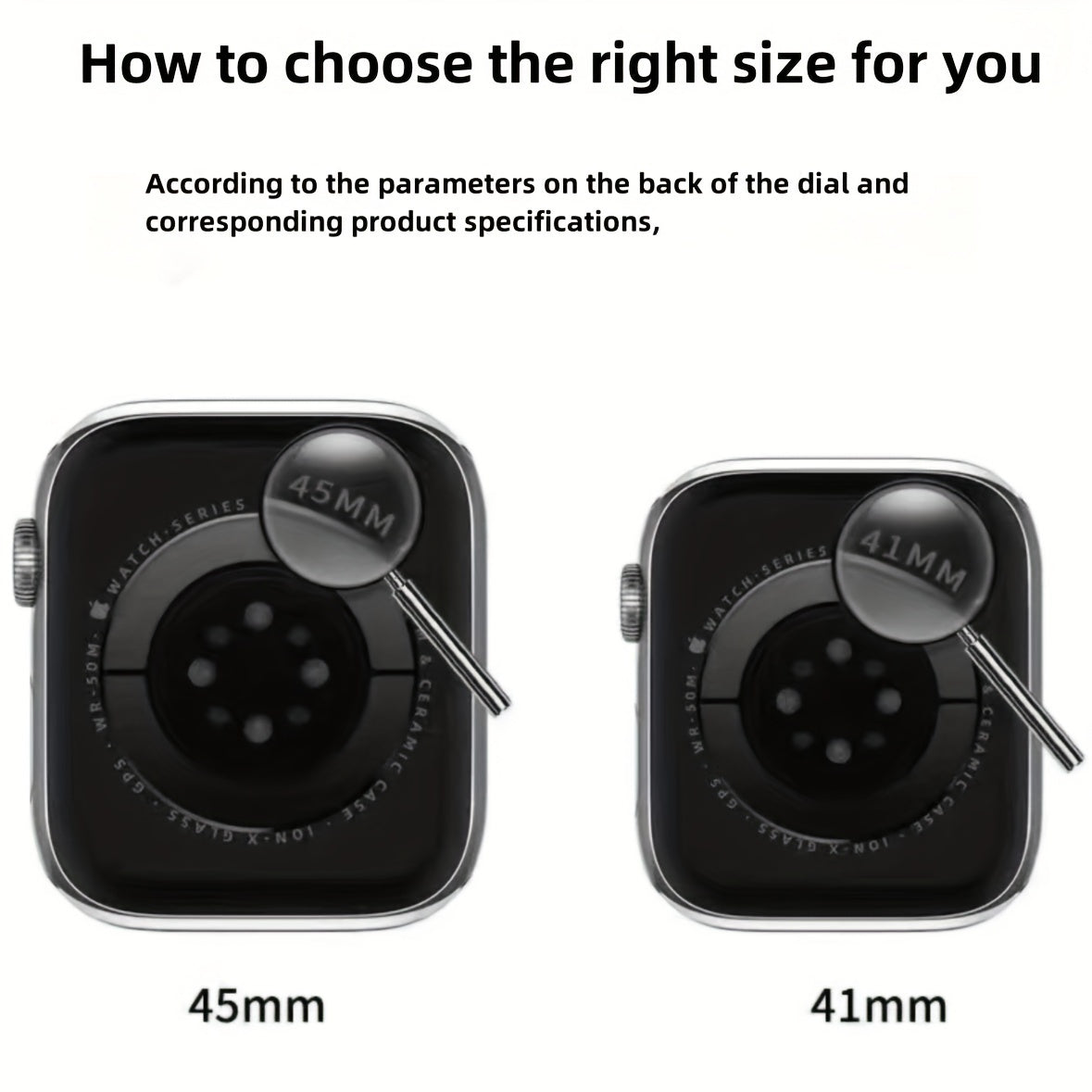 Силиконовый ремешок для часов Apple Watch Series 9/8/7, SE, Ultra - Водонепроницаемый, магнитная застежка, сенсорное управление, совместим с iWatch Series 9/8/7/SE/Ultra, унисекс дизайн.