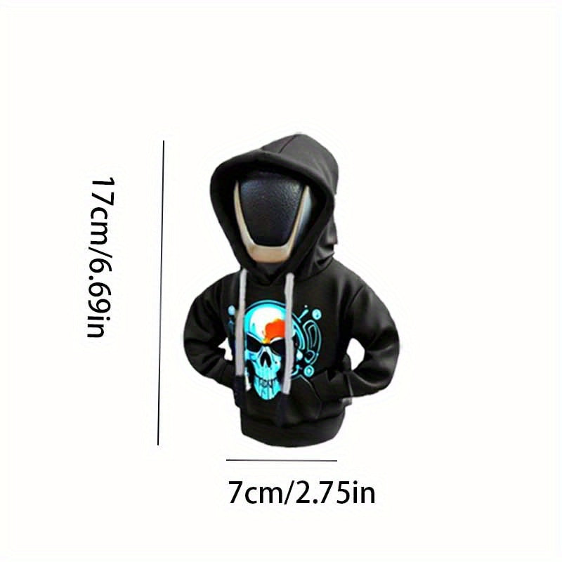 Unisex Gotiq bosh suyagi kapşonli avtomobil shinalari uchun qopqoq chang o'tkazmaydigan avtomobil aksessuari