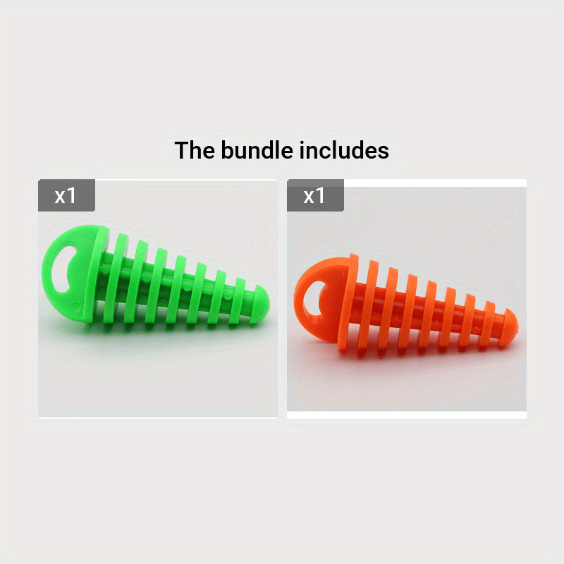 Motorcycle PVC Exhaust Plug Waterproof Dust Cover for Dirt Bikes Red