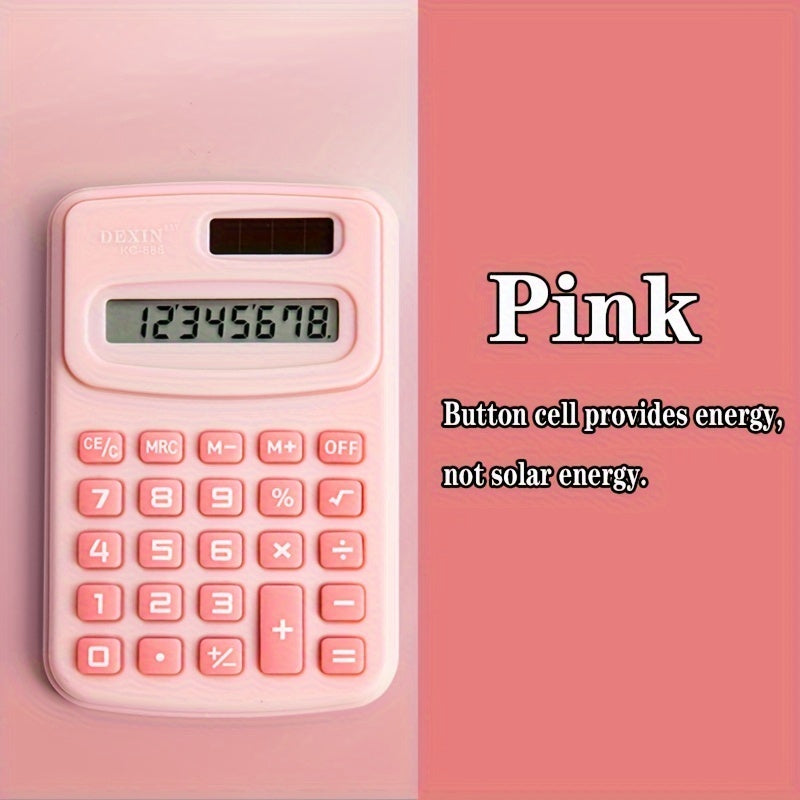 Мультяшный карманный калькулятор для школьных офисных советов с LED-дисплеем