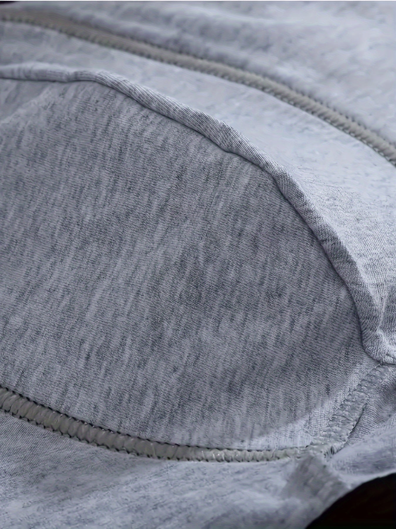 Men's Cotton Boxer Briefs 3-Pack Breathable Knit Shorties with Contrast Binding