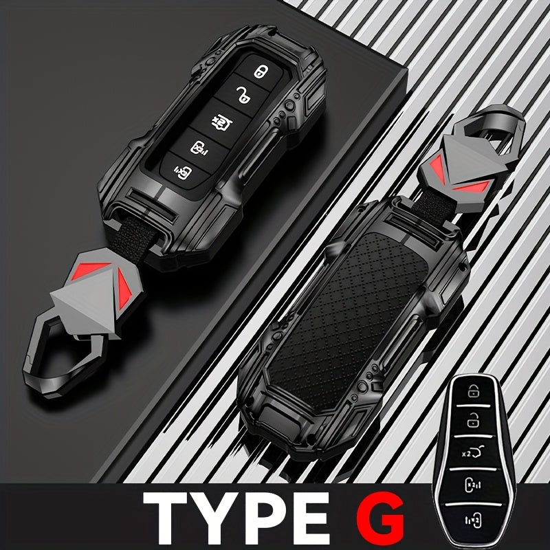 Avtomobil kaliti qopqog'i shell zink alloy uchun bir nechta EV modellari masofaviy fob himoyachisi