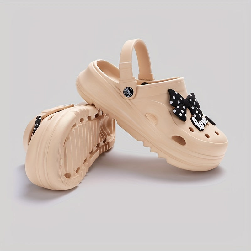 Women's EVA Clogs with Non-Slip Sole Open-Toe Beach Casual Sandals