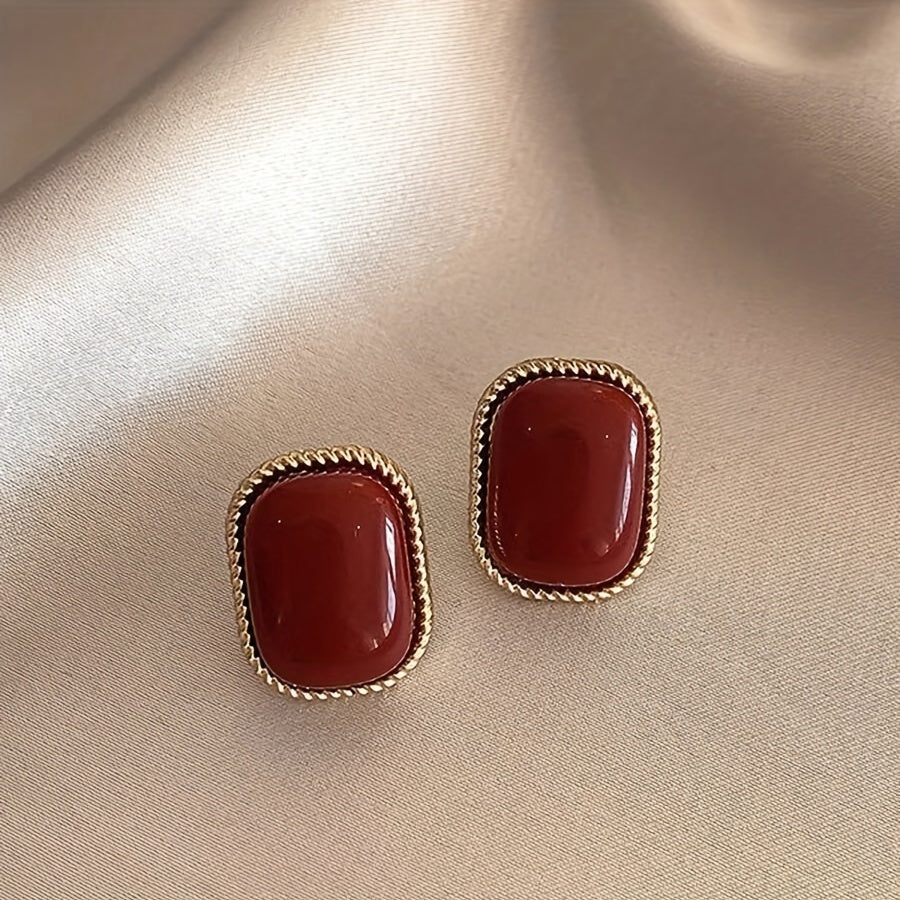 5 ta Vintage Elegant Alloy quloq stud marjonlari to'plami, 925 Sterling Silver quloq ignasi, UV qoplama va soxta marvarid tafsilotlari bilan, kundalik kiyish yoki maxsus tadbirlar uchun mukammal, ideal Sevishganlar kuni sovg'asi.