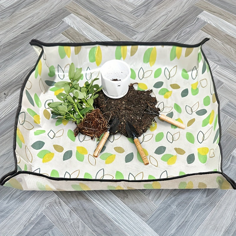 Alfombra de jardinería plegable y resistente al agua para suculentas y plantas de interior en múltiples tamaños
