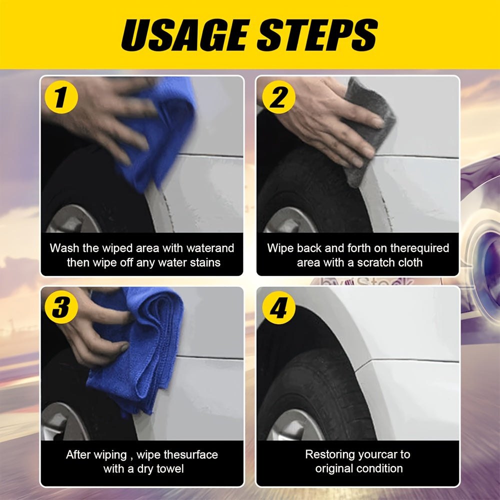 2 шт. ткань для ремонта царапин Nano для автомобилей, легкое быстрое универсальное восстановление