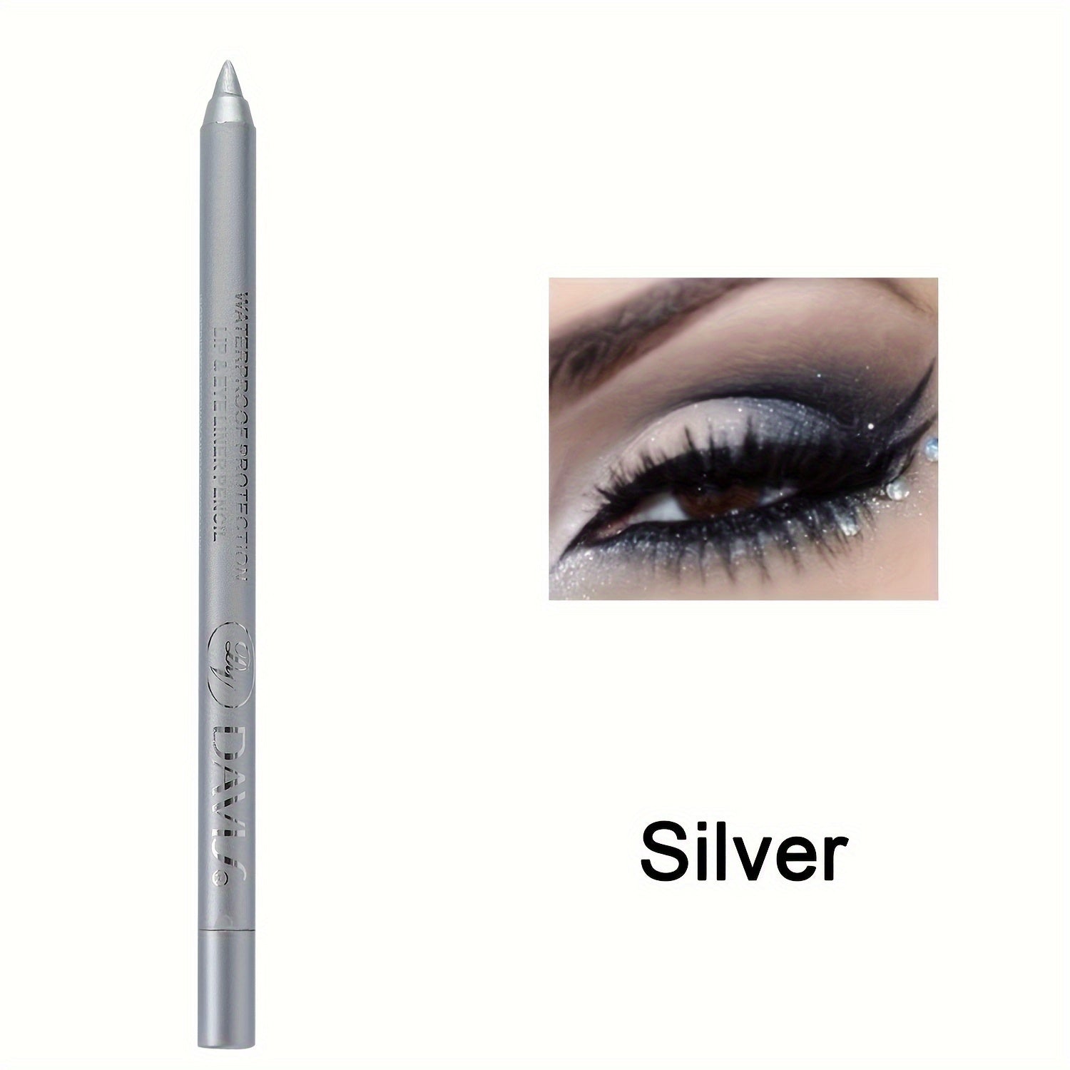 Women Long-Lasting Smooth Glide Eyeliner Pencil Colorful Eye Makeup
