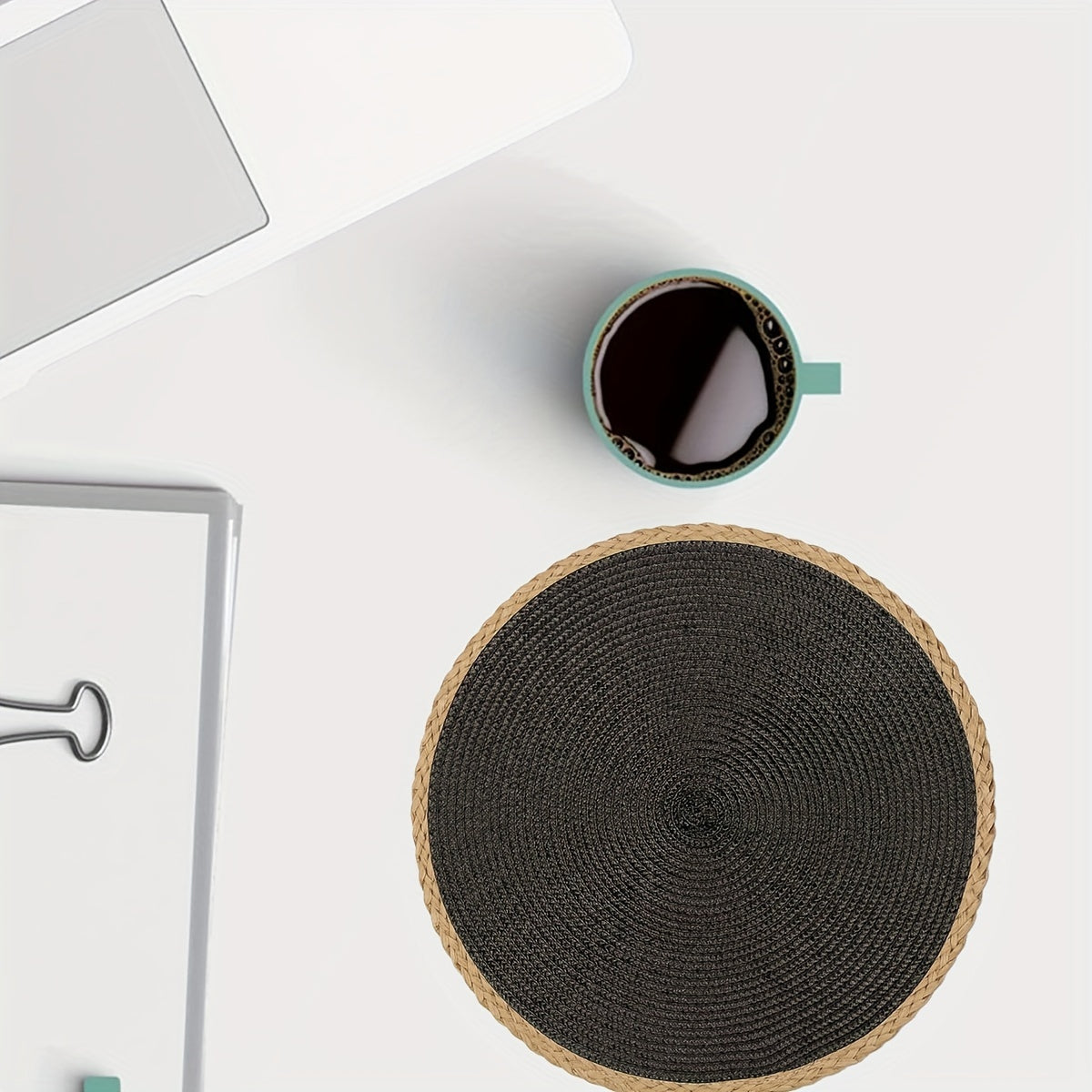 Stol sozlamalari va tadbirlar uchun dekorativ linen mato joylashtiruvchi to'plam, tutqichga chidamli