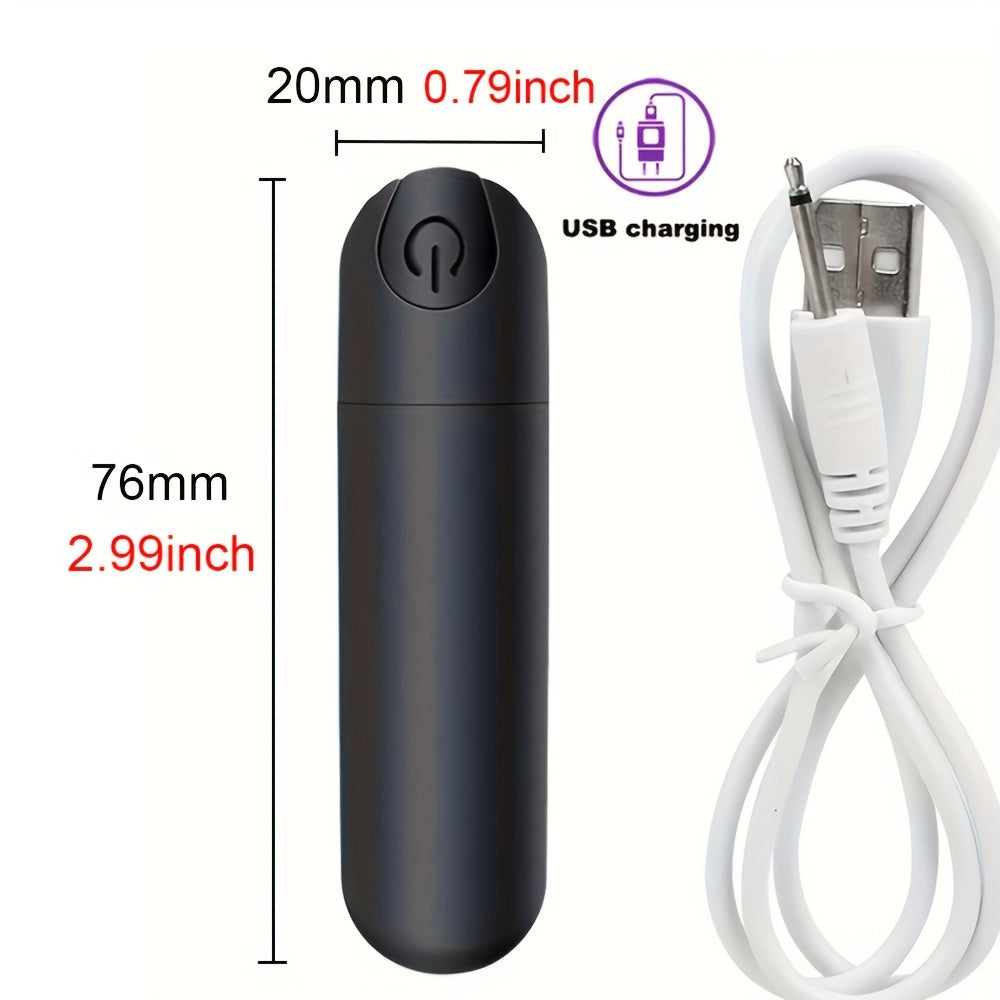 Female Reusable USB Rechargeable 10-Speed G-Spot Wand Vibrator