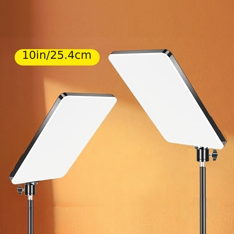 10-Inch LED Ring Light with 143.26cm Stand USB Powered for Live Streaming Photography and Vlogging