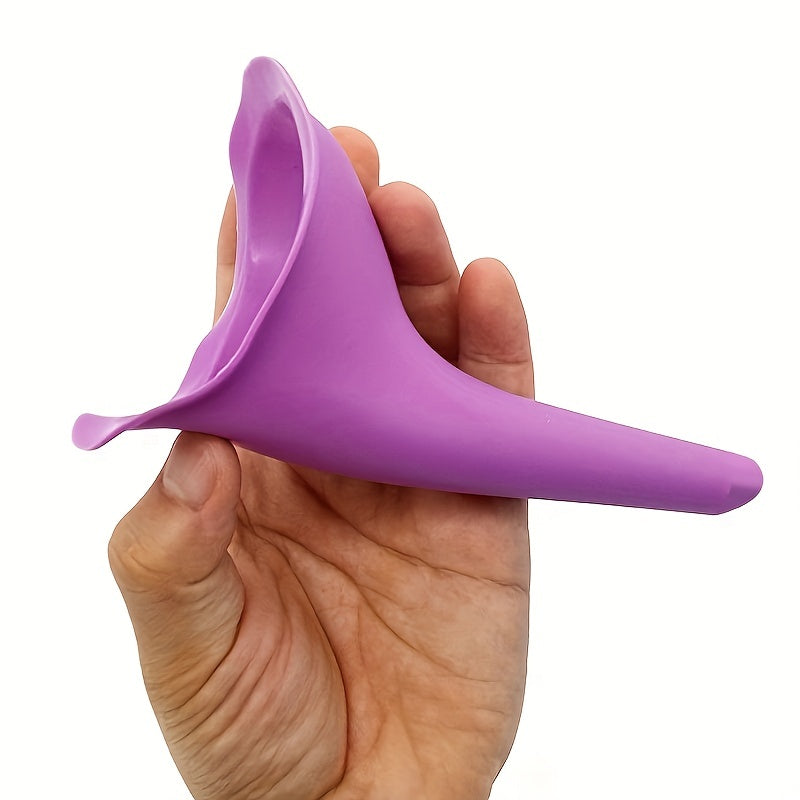 Women Portable Silicone Urinal Outdoor Travel Camping Urine Funnel