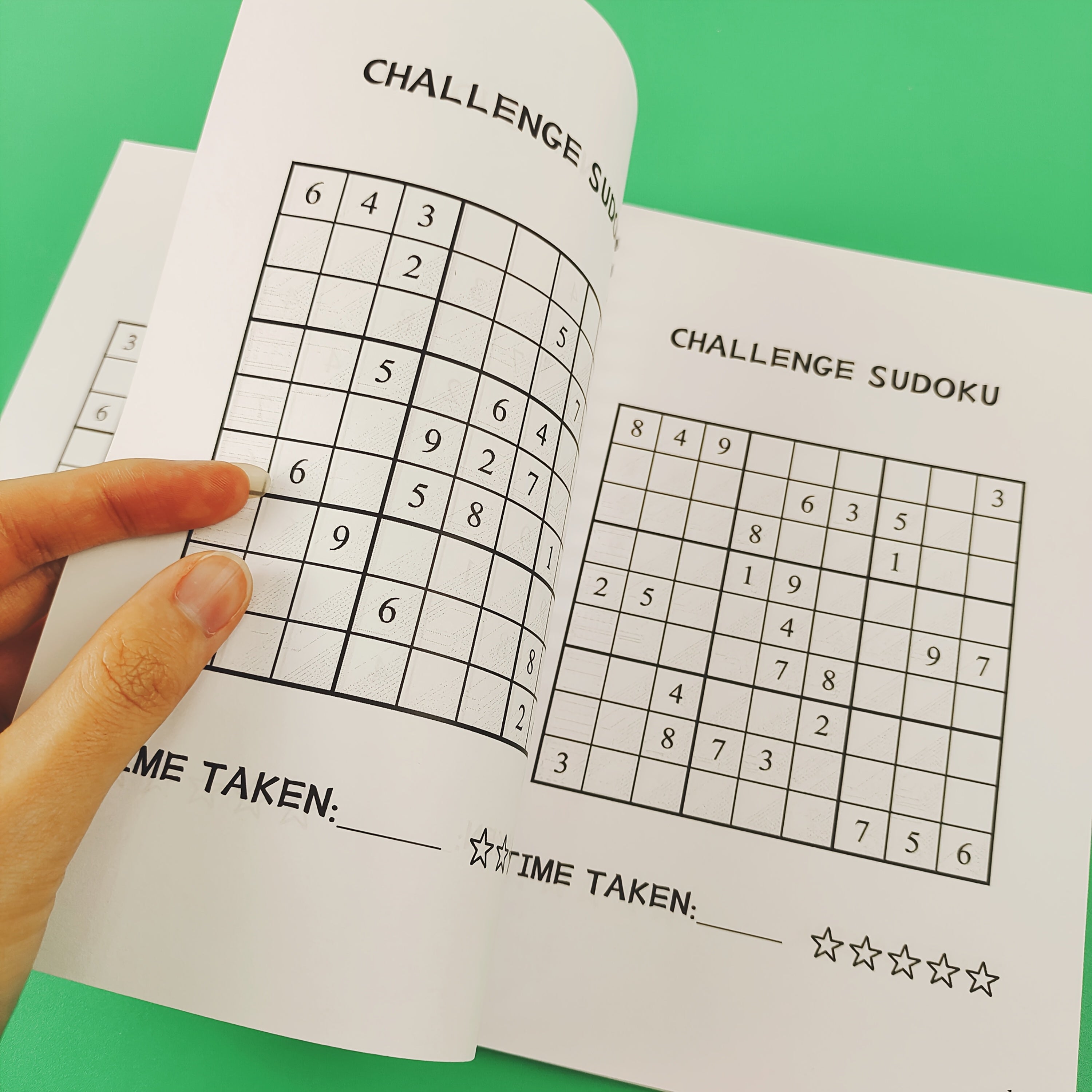 Kids Sudoku Puzzle Book for Logical Thinking and Attention to Detail