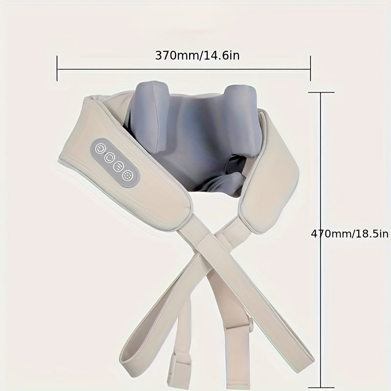 Ta'til sovg'asi uchun barmoq uchi opsiyasi va past kuchlanish bilan quvvatlanadigan portativ tanani massaj qiluvchi.